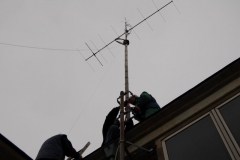 2007-Antenneplaatsing op nieuwe clubshack