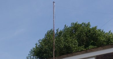 Onderhoudsbeurt voor ZS6BKW antenne ZS6BKW PI4ZWN