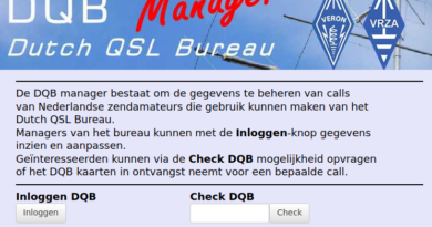 Special Call PA50DQB tijdens Locatorcontest Special Call PA50DQB tijdens Locatorcontest